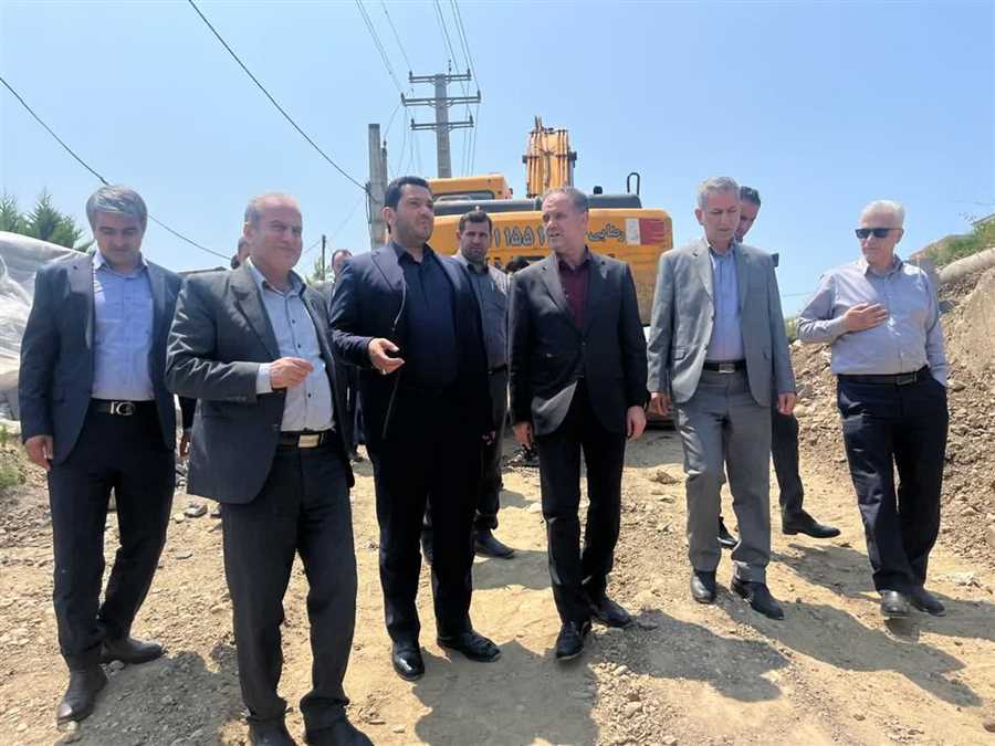 ارتقای ایمنی شبکه آب شهرستان نور